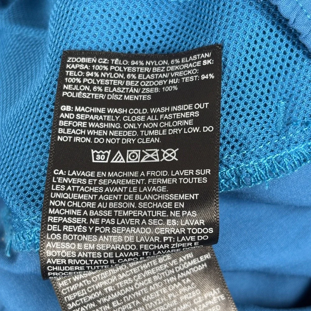 The North Face Class V Hiking Shorts Mens Blue Small Pull On Elastic Waist